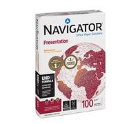 Navigator - PRESENTATION A4 papel para impresora de inyección de tinta A4 (210x297 mm) 500 hojas Blanco NAV100 - Pack 5