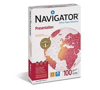 Navigator Presentation Premium - Papel de oficina (500 hojas, 100 g/m², DIN A4, ultrablanco)