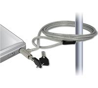 Navilock 20653 - Cable antirrobo (Plata, Portátil, Llave, Kensington, 1,8 m, 4,5 mm)
