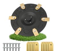 NAVIMOW Juego de Cuchillos de Repuesto para Segway Robot Cortacésped 12 Cuchillas + Placa de Cuchilla Compatible con i105E, i108E, i110N Robot Robot Robot Cortacésped Cortacésped Accesorios