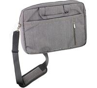 Navitech Bolsa de viaje resistente al agua, color gris, compatible con la tableta Android 15 de CUPEISI de 10 pulgadas