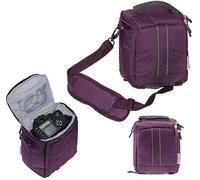 Navitech Bolsa Morada para Cámara DSLR SLR - Compatible con la Canon EOS 700D Digital Reflex Camera