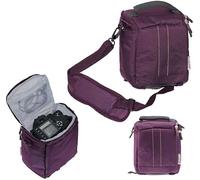 Navitech Bolsa Morada para Cámara DSLR SLR - Compatible con la Panasonic Lumix DMC-FZ72 Digital SLR Camera