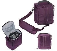 Navitech Bolsa Morado para Cámara DSLR SLR Compatible con la Canon PowerShot SX530 Digital Camera