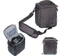Navitech Bolsa Negra para Cámara DSLR SLR - Compatible con la Sony Alpha a6700 Mirrorless Camera