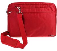 Navitech Bolsa Roja Resistente Al Agua - Compatible con La Fusion5 14.1" Full HD Windows 11 Professional Ordenador Portátil