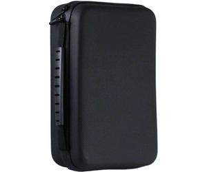 Navitech Cámara de Acción Negro Funda dura - Compatible con la cámara Hiicam Speed10 Real 5K Ultra HD Display Acción