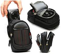 Navitech - Estuche Negro para Cámara - Compatible con la PANASONIC LUMIX ZS200 4K Digital Camera