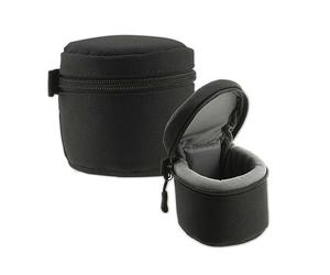 Navitech Estuche para Lentes Se Cámara Negro - Compatible con la Pesfehhy Professional 37mm Macro+72mm Wide Angle Lens