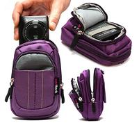Navitech - Estuche Violeta para Cámara - Compatible con la PANASONIC LUMIX ZS100 4K Digital Camera