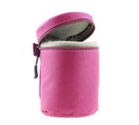 Navitech - Funda de lente resistente al agua, color morado compatible con Olympus M.ZUIKO Digital Ed 75 mm f/1.8 Lens, púrpura, talla única, Violeta, Taille unique