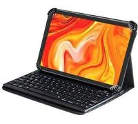 Navitech Funda negra giratoria con teclado Bluetooth compatible con tablet Acer Enduro T1 ET108-11A-80PZ resistente de 8 pulgadas