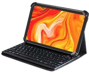 Navitech Funda plegable de piel con soporte y teclado Bluetooth compatible con tablet ASHATA de 7 pulgadas