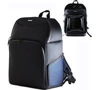 Navitech Mochila De Viaje Negra Resistente - Compatible con La TMY Bluetooth Projector