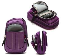 Navitech Purple Camera Case For OM System Tough TG-7 Digital Camera