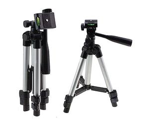 Navitech Trípode De Aluminio Ligero - Compatible con la Ploomen 4K 56MP Digital Camera