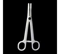 Navna 25 de perforación estériles Desechables, Pinzas para Ombligo ranuradas, Abrazadera Triangular, alicates Abiertos, para perforación de Nariz y Oreja, de perforació