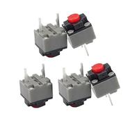 Navna 5 botones de silencio Kailh de 6 x 6 x 7,3 mm, botón micro táctil de 6 x 6 x 7,3 mm