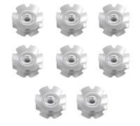 Navna 8Lots Durabilidad Acero Bicicletas Auriculares Horquilla Tubo Instalación Segura Suspensión Central Horquilla Delantera Bloqueo Ciclo Flor Equipo de Reparación