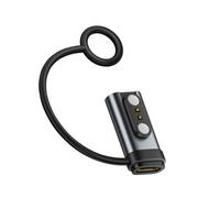 Navna Adaptador de carga multidispositivo tipo C a 2 pines, conector convertidor con indicadores, conector USB C seguro y eficiente para transferencia de energía