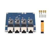 Navna Adaptador PCIe a Ethernet de transferencia de datos rápida con 4 puertos para requisitos de alto ancho de banda, Plug Play adaptador de red