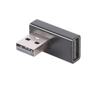 Navna Adaptador USB 3.0 de 90 grados en ángulo recto macho a hembra para laptop, PC, adaptador de carga USB, convertidor de extensión