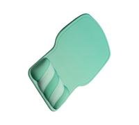 Navna Almohadilla con base de silicona suave y cojín de muñeca de color caramelo ergonómico para uso cómodo en la oficina y juegos, alfombrilla de mouse para computadora
