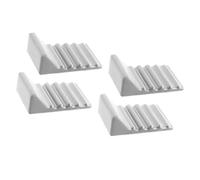 Navna Almohadilla protectora de silicona para cubo de basura que evita daños, configuración simple para el hogar, alfombrilla impermeable para cubo de basura