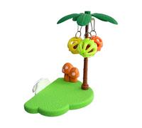 Navna Bolas masticables interactivas de loros para la salud del pico y el alivio del estrés, juguete de enriquecimiento de aves
