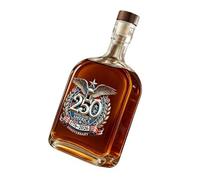 Navna Botella de whisky escocés conmemorativa, contenedor de licor para Estados Unidos, 250 aniversario, diseño elegante, decantador de whisky, botella de vino, historia detallada, caja dispensadora