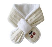 Navna Bufanda de bebé de dibujos animados, para otoño e invierno, calentador de cuello, guantes para niños y niñas, pañuelo a la moda, resistente al viento, bufanda para niños, B, Talla única