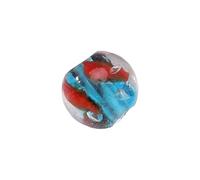 Navna Burbuja de cristal transparente con criaturas subacuáticas, materiales de joyería, ideales para niños y joyas caseras, suministros creativos para hacer regalos