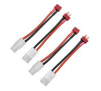 Navna Cable de carga de batería de silicona de 14 AWG, conector en T, fuente de alimentación de carga rápida para control remoto, accesorios de vehículos, cable de batería resistente
