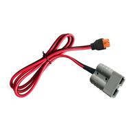 Navna Cable de carga hembra SB50A a XT60IF, 3 m | Alambre de cobre estañado de 12 AWG para uso de conexión solar de batería de estación portátil