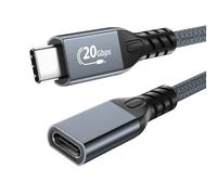 Navna Cable USB 3.2 multifuncional compatible con carga rápida PD240W, sincronización de datos de alta velocidad y transmisión de pantalla 4K clara, cable de extensión USB C
