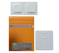 Navna Calcomanías silenciosas para patas de patines de baja fricción, almohadillas redondeadas, bordes curvados, pegatinas deslizantes de repuesto para juegos