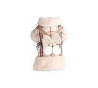 Navna Chaquetas de invierno para perros, chaquetas de forro polar para perros, a prueba de viento, clima frío, ropa para mascotas para perros pequeños, forro polar, abrigo cálido para perros pequeños