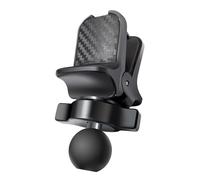 Navna Clip de ventilación para coche, soporte de teléfono de 17 mm, cabeza de bola para tomas de corriente, soporte de montaje de teléfono celular, clips de ventilación de coche