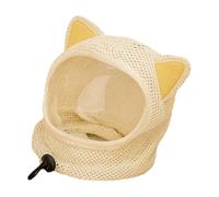 Navna Cordones regulables para gatos, cubierta protectora para la cabeza, malla transpirable, bonita oreja para evitar lamer el cuello regular