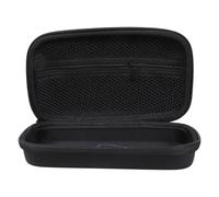Navna Funda rígida de transporte para dardos de punta de acero y dardos de punta suave, bolsa de transporte para accesorios de dardos, Black