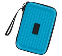 Navna Funda rígida para dardos de acero y punta suave, funda protectora para dardos y accesorios, Black