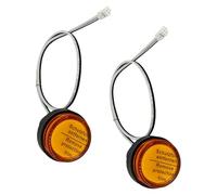 Navna Luz LED de giro eléctrica para scooters que proporciona señales aumentadas