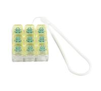Navna Probador de interruptores mecánicos de teclado de 9 teclas, 9 teclas de clic con llavero de silicona para aliviar el estrés y decoración de oficina