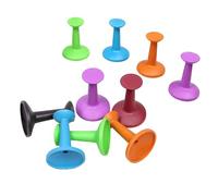 Navna Tocados de goma permanente con mangas para estructuras de sombra, equipo de camping, funda absorbente de golpes