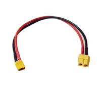 Navna XT30 - Conector macho hembra adaptador de silicona para conexión remota de carga de batería, cable de silicona