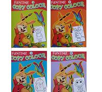 Navneet set of 4 books funtime copy coloring