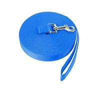 NavoX Correa de entrenamiento para perro, 5 m, correa de nailon larga para entrenamiento de perros, para recuperación de mascotas, senderismo, camping, caza, patio trasero, color azul