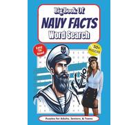 Navy Facts Word Search Puzzle Book: Test your knowledge of Navy Facts from around the world! Military-themed, Ships, Sailors and more in this ... gift for Vacations, Holidays and Spare Times