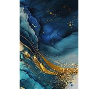 Navy & Gold Abstract Style - Elegant Lined Journal for Writing, Notes, and Ideas: A Stylish 6x9 Lined Notebook with 201 Pages - Perfect for Journaling, Planning, or Everyday Notes