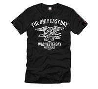 Navy Seals The Only Easy Day was Yesterday US Navy USA Army Command#35494 Negro M